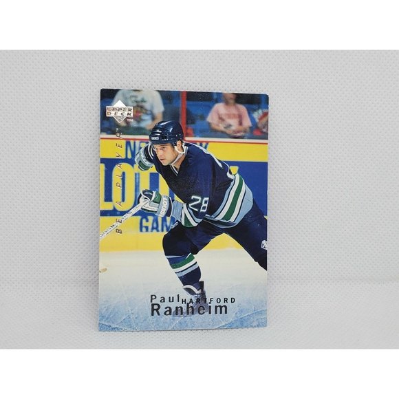 3 Vintage Upper Deck Be A Player Hartford Hockey Collectible Trading Cards - Picture 9 of 11